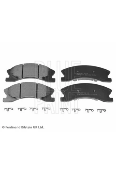 Blue Print ADA104217 Ada104217 Ön Fren Balatası Jeep Grand Cherokee Iı 05093260aa ürün görseli 1