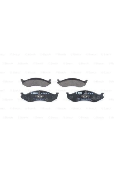 Bosch 0986424284  Ön Fren Balatası Carnival 99-01 Cherokee 84-01 Grand Cherokee 98-wrangler 91-07 047 ürün görseli 1
