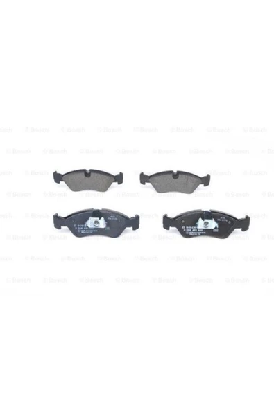 Bosch 0986491900  Fren Balatası Ön Astra F 91- Vectra A 88- Omega 86- Kadett E 84- / Espero 95-99 Espe ürün görseli 1
