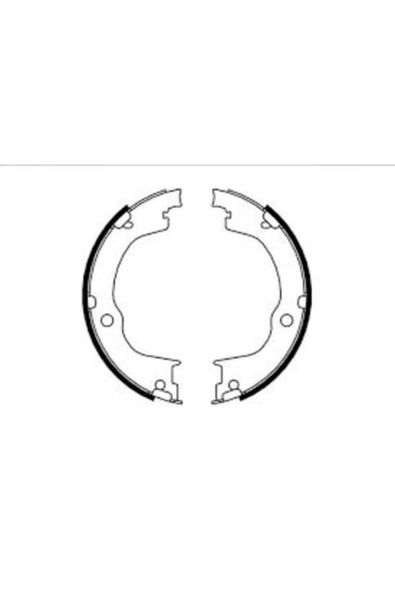 Bosch 0986487730  El Fren Balatası Opel Antara Captiva 06- 96626083 ürün görseli 1