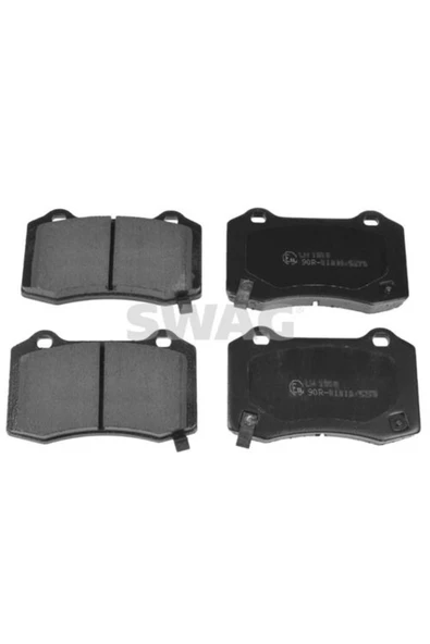 33100192 Fren Balatası Arka 300 C 04-12 Grand Cherokee 04-chevrolet Camaro 6.2 09- 25940439 ürün görseli 1
