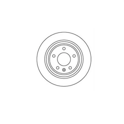 Bosch 0986479646  Arka Fren Diski Astra J 1.3cdtı 1.4 1.6 1.7 Cruze Zafira C 1.4 1.6 1.8 2.0 Cdtı 09- 13502138 ürün görseli 1