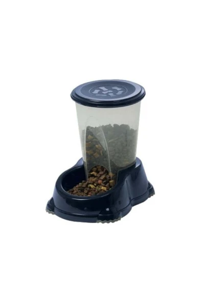 Smart Kedi Ve Köpek Saklamalı Mama Kabı Lacivert 1.5 Lt ürün görseli 1