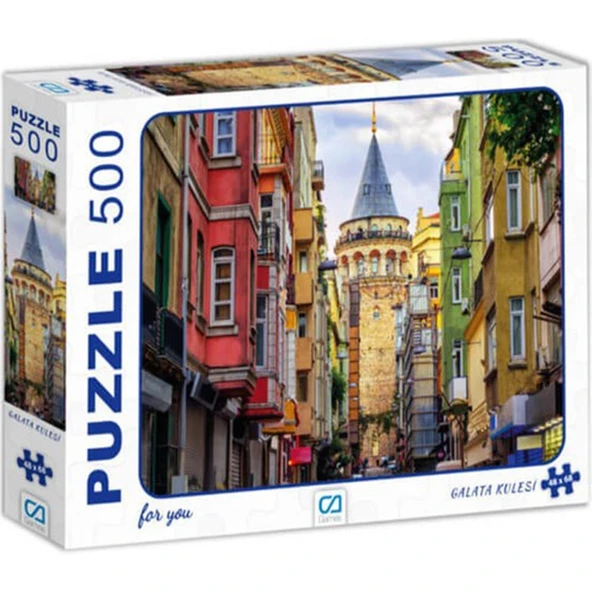 Ca Games Puzzle Galata Kulesi 500 Parça CA.7502 ürün görseli 1