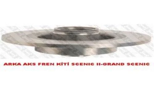 SNR KF15579U SNR FREN DİSKİ ARKA MEGANE I SW 97- SCENIC I 99- RUL ürün görseli 1