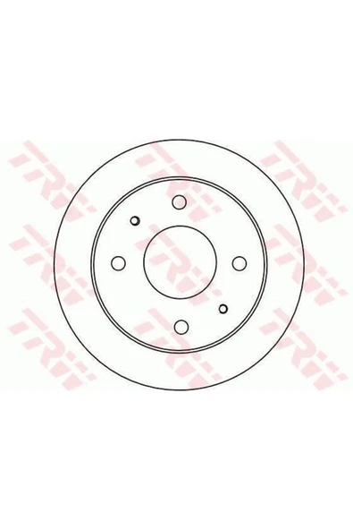 Df4132 Fren Diski Ön Atos 98- Düz 230mm ürün görseli 1