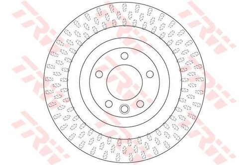 Trw Df6505s Fren Diski Arka Range Rover 13-range Rover Sport 14- Lr033303 ürün görseli 1