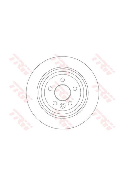DF6913 ARKA FREN DİSKİ LAND ROVER FREELANDER 14-- ürün görseli 1