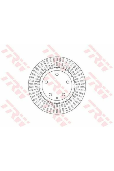 Df6670 Fren Diski Arka A8 03-10 Havalı 280mm ürün görseli 1