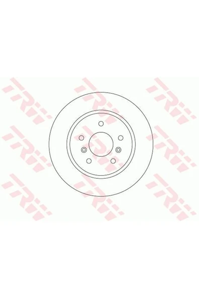 DF6787 FREN DİSKİ ARKA QASHQAI 13- DÜZ 5 BİJON DÜZ 290mm ürün görseli 1