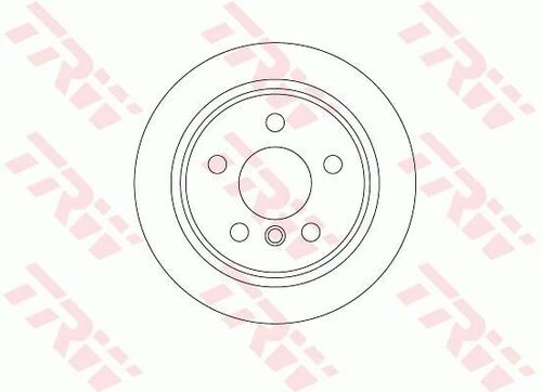 Trw Df6795 Arka Fren Diski Bmw F45 Mini F54 F55 F56 F56 34216799383 ürün görseli 1
