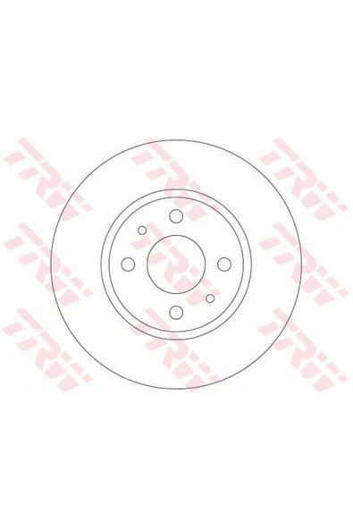 DF6231 FREN DİSKİ ÖN 500 07- PANDA 12- / YPSILON 11- ürün görseli 1