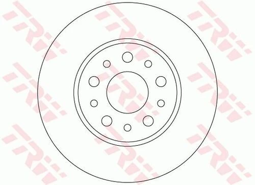 Trw Df6228 Fren Diski Arka Fiat 500l 0.9 1.3d 1.4 1.6d 12-egea 15- 51885409 ürün görseli 1