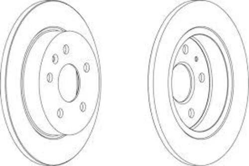 WISCO 569025 Fren Diski Ön Opel Insignia 1.4 1.6 2.0 08 - ürün görseli 1