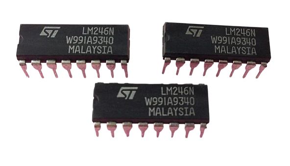 LM246N Programmable Quad Bipolar İşlemsel Yükselteç Entegresi - DIP16 - Resim 3