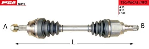 MGA 70819  AKS SOL LINEA 1.6 MJTD ürün görseli 1