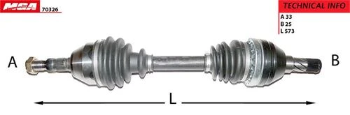 MGA 70326  Aks Sol Astra H 04- ürün görseli 1