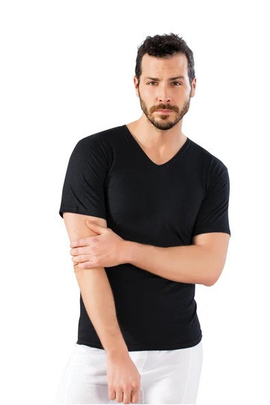 Lüx Drm 203 V Yaka Erkek Fanila ürün görseli 1