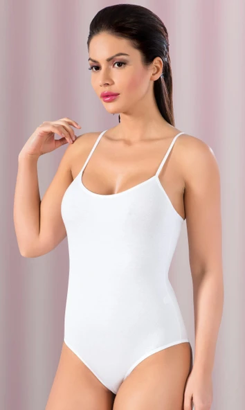 Lüx Drm 054 Kadın Çıtçıtlı Ayar İp Askılı Boy Body ürün görseli 1