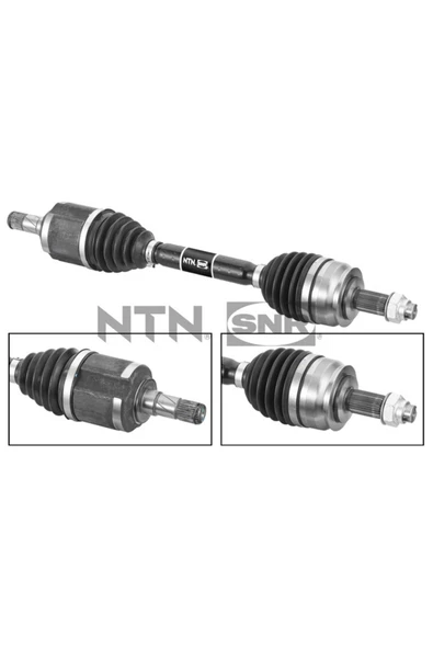 SNR DK58007 Dk58007 Sol Aks Komple Jeep Compass 17- 1.3 Fiat 500×18- 1.3 ürün görseli 1