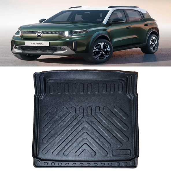 Rizline C3 Aircross Mhev 2025 Sonrası 3D Bagaj Havuzu Sabit Zemin Alt ürün görseli 1