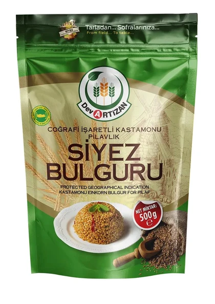KASTAMONU SİYEZ BULGURU PİLAVLIK 500G ürün görseli 1