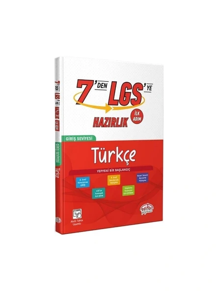 Editör Yayınları 7’den LGS’ye Hazırlık Türkçe Yeni ürün görseli 1