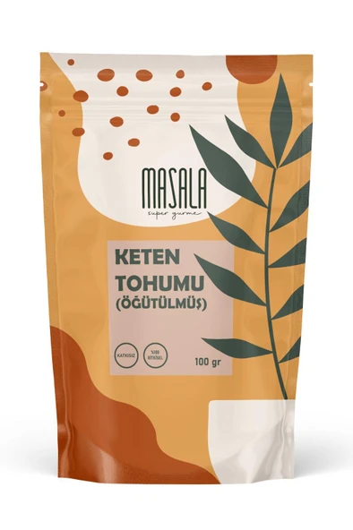 Taze Öğütülmüş Keten Tohumu 100 gr - Flax Seeds Powder (Menşei; Türkiye) ürün görseli 1