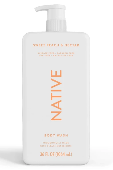 Native Sweet Peach & Nectar Vücut Şampuanı 1064ML ürün görseli 1