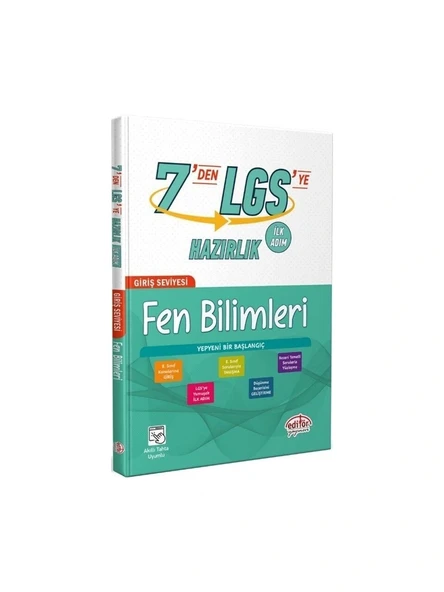 Editör Yayınları 7’den LGS’ye Hazırlık Fen Bilimleri Yeni ürün görseli 1