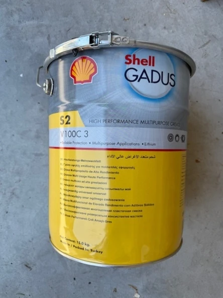 SHELL GADUS S2 V100C 3 Gres Yağı 15 kg ürün görseli 1