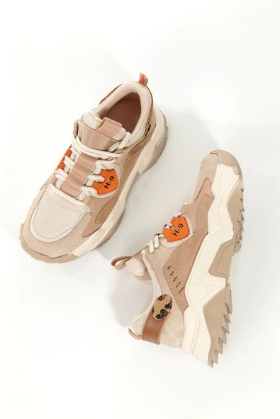 H9 Ten Leopar Sneaker Günlük Spor Ayakkabı ürün görseli 1