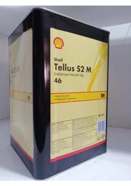 送料込み！超特価！ Shell Tellus S2 TX 46 3缶セット PTTAVM: SHELL HİDROLİK Yağı Tellus 46 S2M 16 Litre