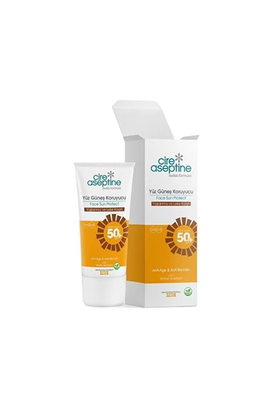 Sun Yüz Güneş Koruyucu Yaşlanma ve Leke Karşıtı Krem 50 SPF 50ml ürün görseli 1