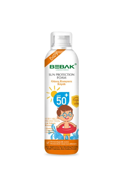 Bebek Güneş Köpüğü 50+ Spf Yüksek Koruma 150 ml ürün görseli 1
