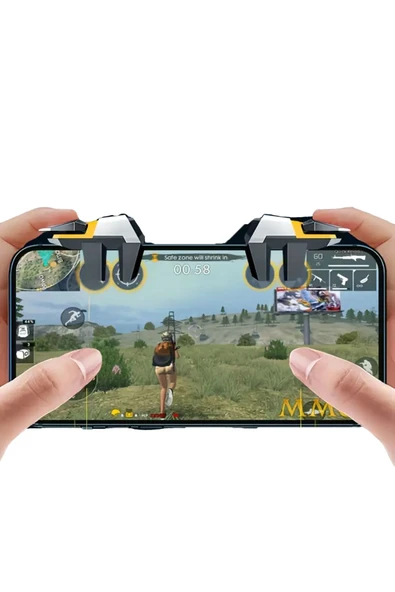 EXENAR Yüksek Hassasiyetli 6 Parmak Nişan Ve Tetik Oyun Tuşu Oyun Tetikleri Gamer Oyun Konsolu ürün görseli 1