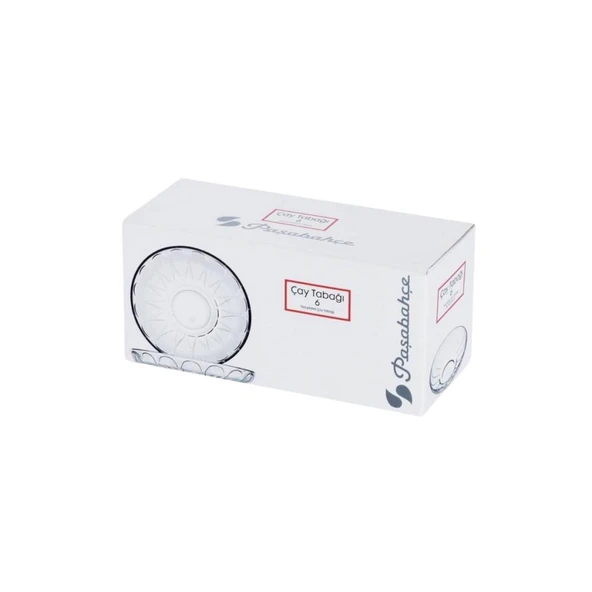 Paşabahçe Basic 54451 6'lı Çay Tabağı ürün görseli 1