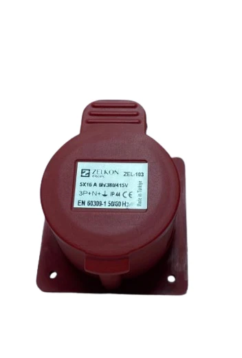 ZELKON ZEL 103 5x16A  Makine Prizi ürün görseli 1