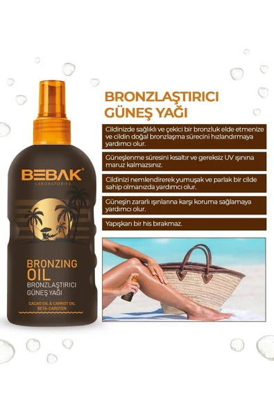 Bronzlaştırıcı Yağ 0 Spf 150 Ml - Resim 2