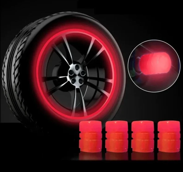 Zhltools Fosforlu Sibop Kapağı Seti Kırmızı ürün görseli 1