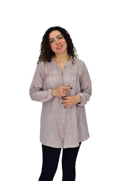 Kadın Kol Lastikli Bluz BGL-ST04645 - Resim 7