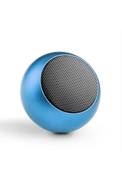 Desingshop Taşınabilir Bluetooth Mini Speaker Kablosuz Mavi ürün görseli 1