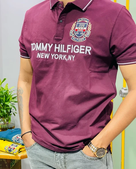 TOMMY HILFIGER New york baskılı tişört ürün görseli 1