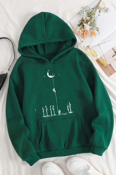 Yeşil Saturn Sweatshirt ürün görseli 1