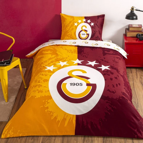 galatasaray  nevresim takımı5  yıldız ürün görseli 1
