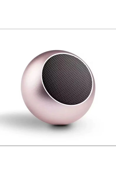 Desingshop Taşınabilir Bluetooth Mini Speaker Kablosuz Pembe ürün görseli 1