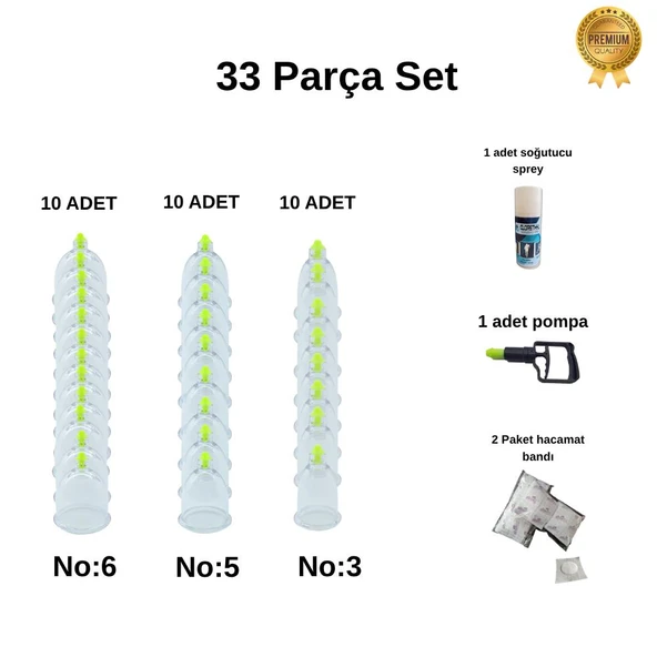 Hacamat Seti 33 Parça Hacamat Seti ürün görseli 1