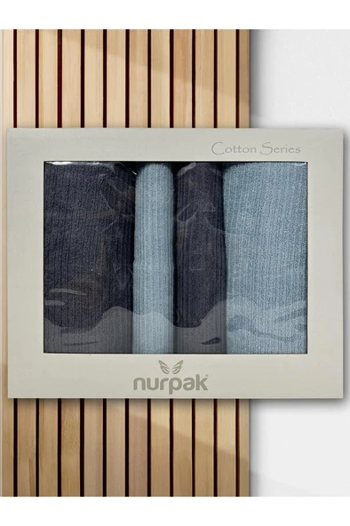 Ekol Hamam Takımı 4 Parça Antrasit - Mint - Resim 2