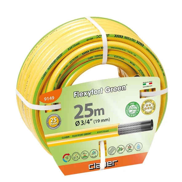 Claber 9149 Flexfort Green Hortum 3/4'' 25mt ürün görseli 1