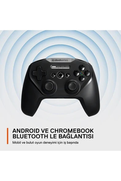 SteelSeries Stratus+ Pc / Android Kablosuz Oyun Kolu Outlet - Resim 3